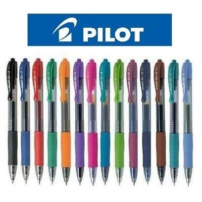 

Pilot Pulpen Gel Ink Color Pen G-2 0.7mm BL-G2-7 Fine Berkualitas