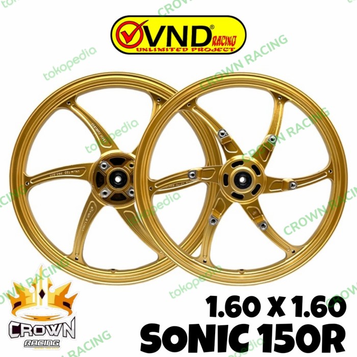Velg Vnd Six Star Ring 17 Sonic 150R / Crf 150 1.60 X 1.60