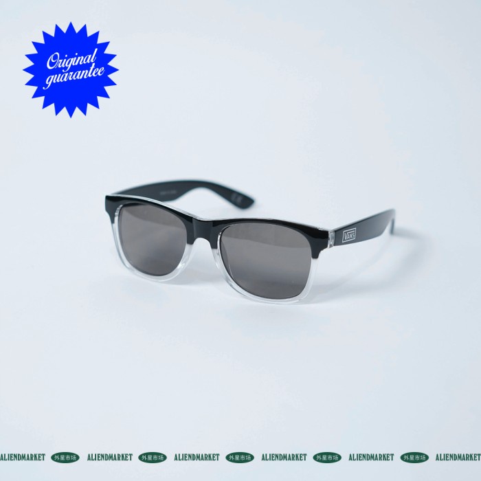 Kacamata Vans Sunglasses Spicoli Black Clear Original Garansi