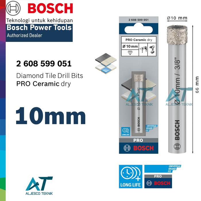 BOSCH HOLESAW MATA BOR 10MM MARMER GRANIT