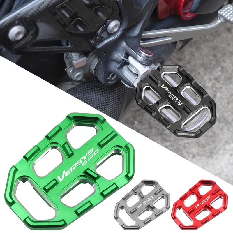 PRF Motorcycle Accessories Front After Footpegs Foot Pegs for KAWASAKI VERSYSX300 VERSYS650 VERSYS10