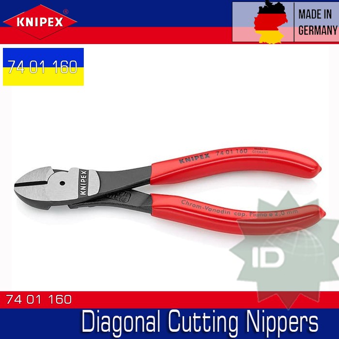 Knipex 74 01 160 Diagonal Cutting Nippers