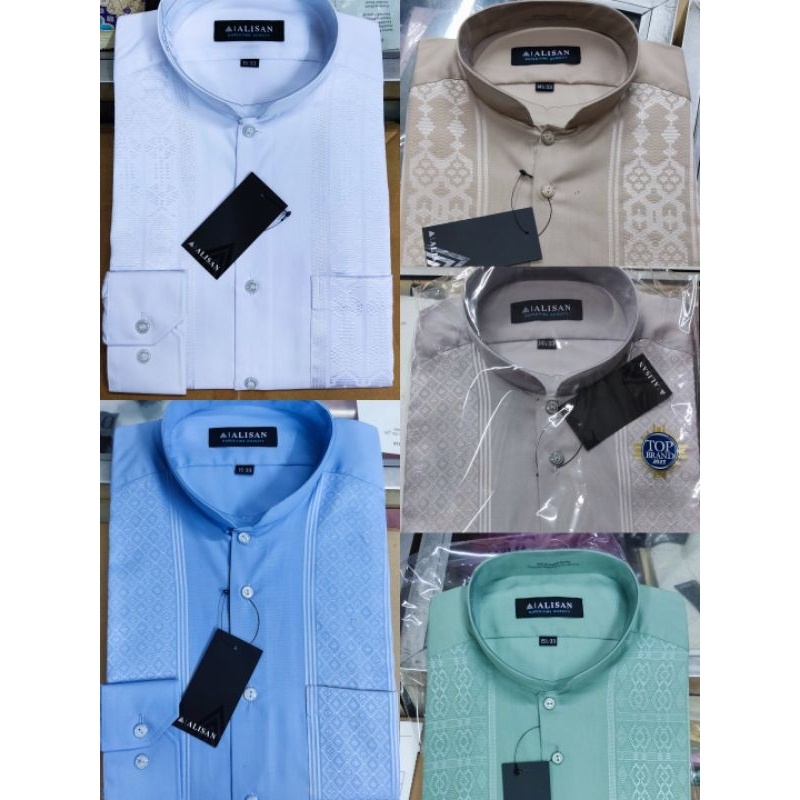 Baju Koko Alisan Lengan Panjang Atau Pendek