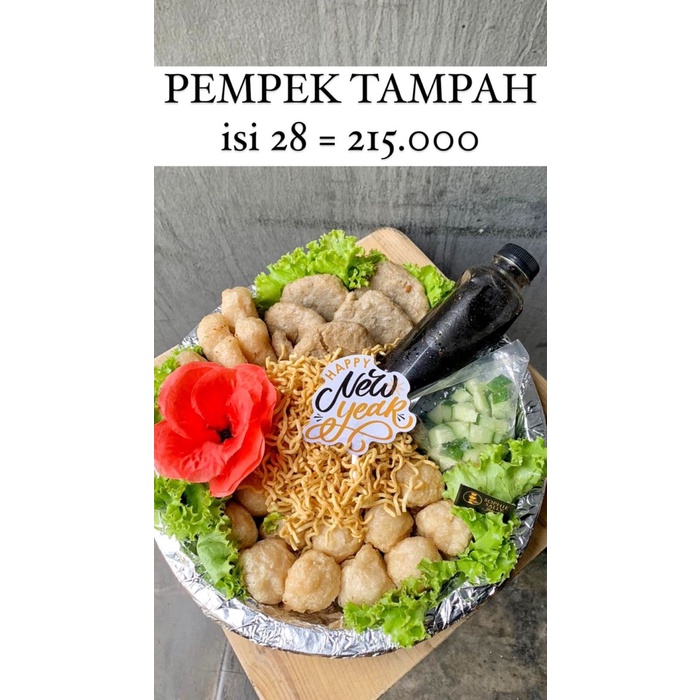 

Pempek Tampah Hampers New Year / Tahun Baru - READY