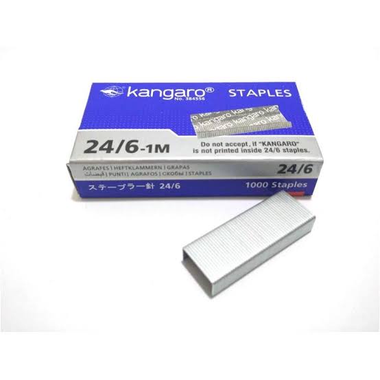 

Isi Staples Kangaro No.3 . 24/6
