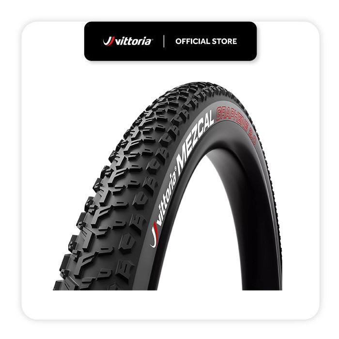 Promo Ban Luar Sepeda Mtb Vittoria Mezcal Xc Trail 29", Graphene 2.0 Tnt - Black