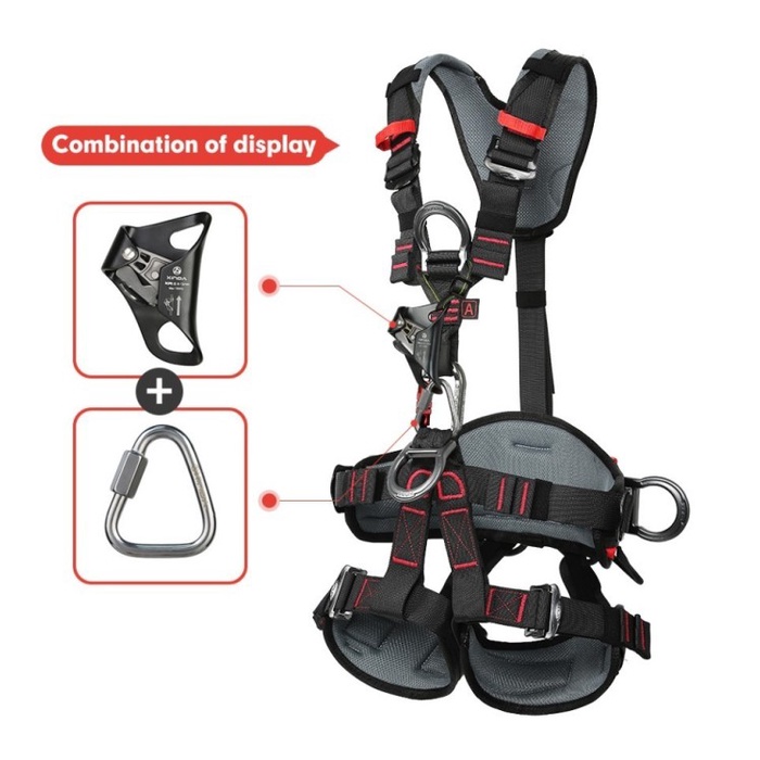 Full Body Harness Xinda Pro H - A95500 / Body Harness Xinda Murah / Full Body Harness Murah