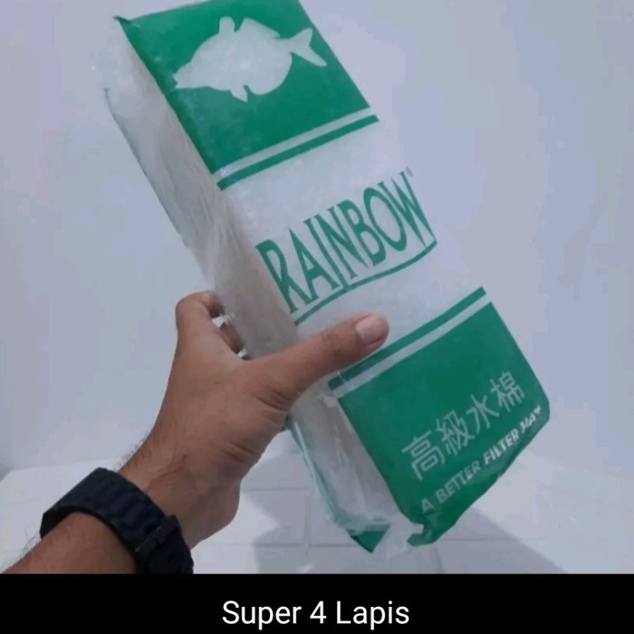 Buruan serbu] FILTER KAPAS AKUARIUM BERKUALITAS 4 LAPIS DAN 2 LAPIS TERBAIK