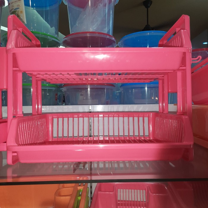 *****] RAK PIRING PLASTIK 2 SUSUN MASPION