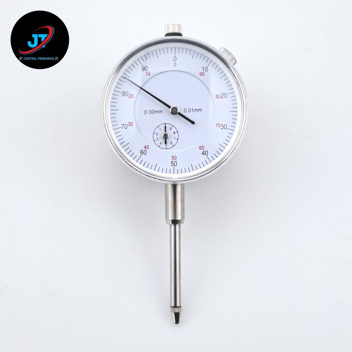 Dial Indicator 0-30Mm Dial Gauge Tester Alat Ukur Kerataan