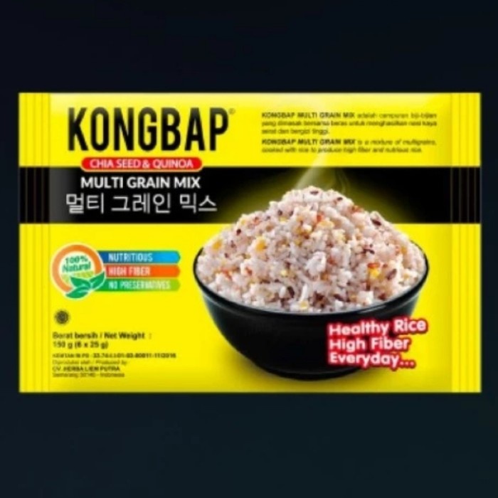 

Multi Grain (Kongbab) 25 Gr - Chia Seed & Quinoa