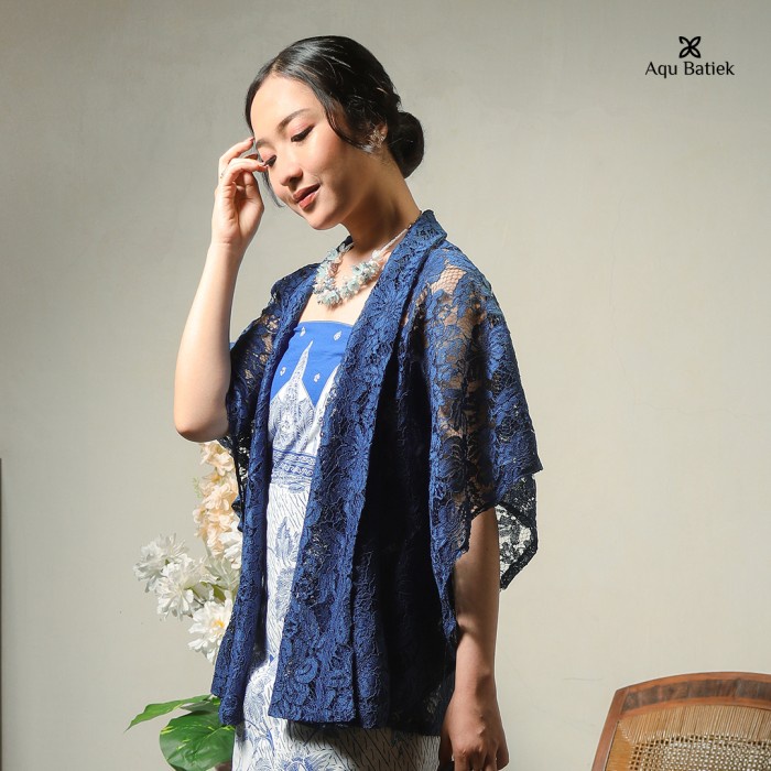 Outer Kebaya Atasan Wanita Cardigan Brukat Modern