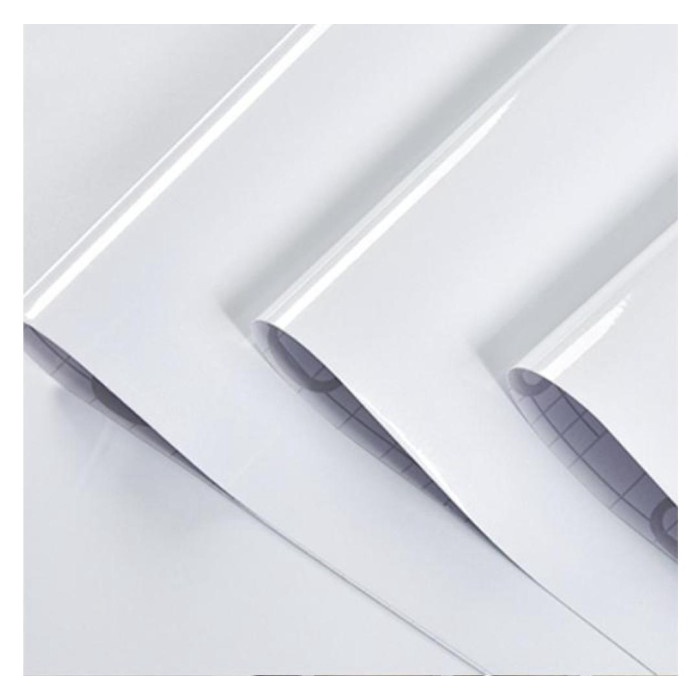 Stiker Putih Polos Glossy