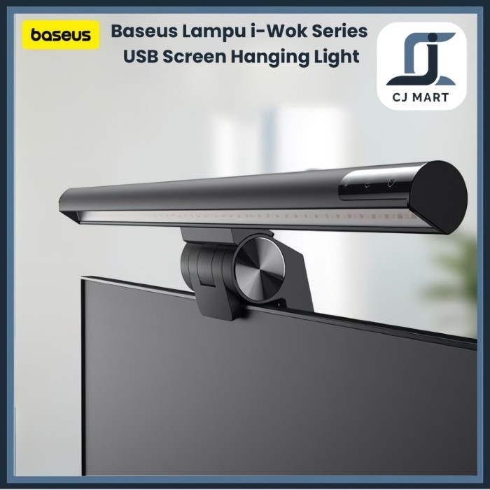 BEBAS ONGKIR - Baseus Lampu i-Wok Series USB Screen Hanging Light