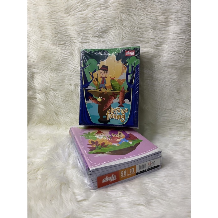 

Buku Tulis Skola 58 Lembar 1 Pack 10 Pcs / Buku Tulis By Sinar Dunia