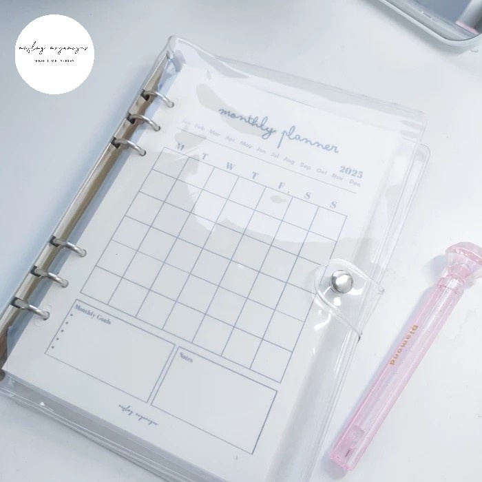 

Buku Planner Aesthetic Estetik Pinterest Agenda 2025 Nislog Organizer