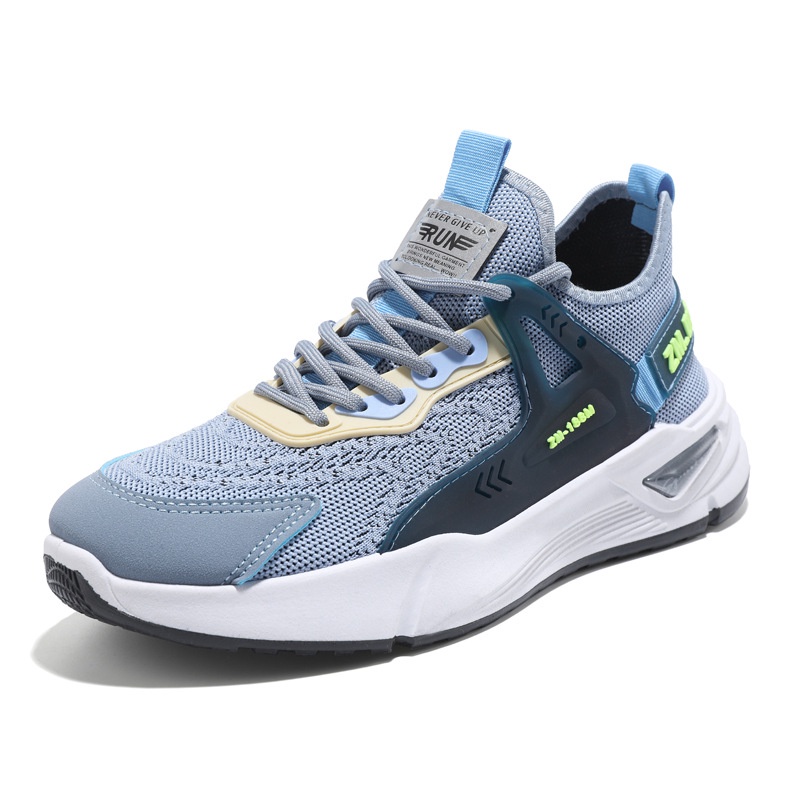 CAGA Sepatu Lari Pria 2023 Sepatu Olahraga Nyaman Sepatu Jalan Ringan Tren Pria Sneakers Pria Zapati