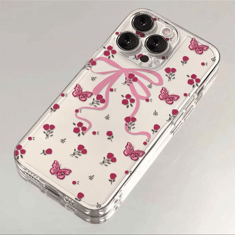 Anti Shock Terbaru Aesthetic Bunga Case Samsung S25 Fe S25 S24 Fe S23 Fe S22 Plus S24 Ultra S21 Fe S