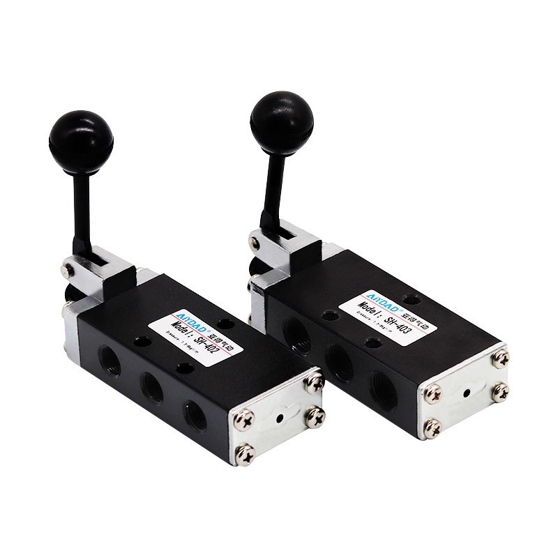 FBR Two-position Five-way Manual Reset Directional Valve SH-402 SH-403 1/4" 3/8"