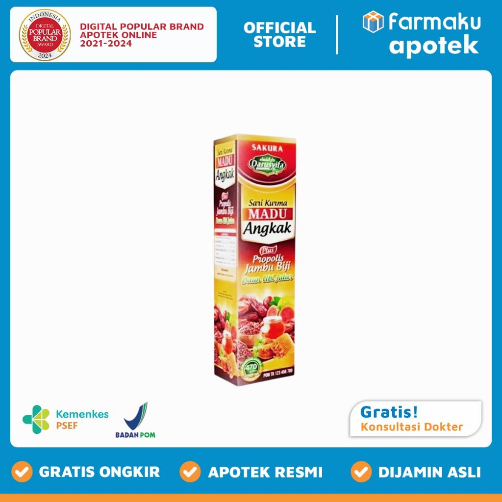

Darusyifa Sari Kurma Madu Angkak 470 gr - BHL