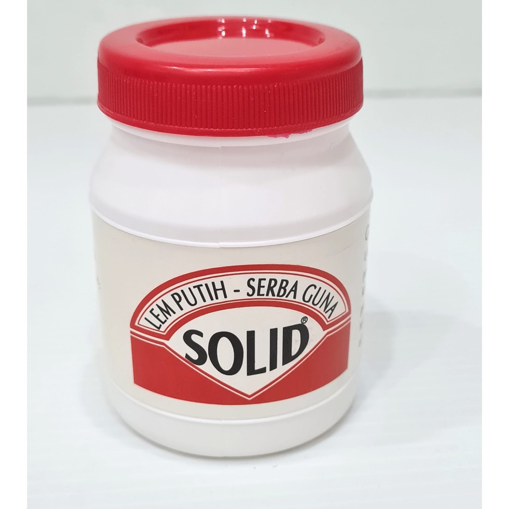 

Lem Putih Serbaguna SOLID 150 Gram