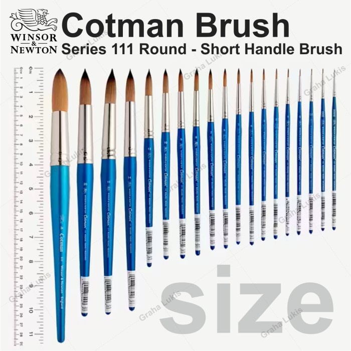 

Sale Cotman Brush Series 111 Round - Short Handle Brush