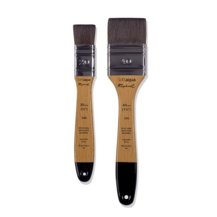 

Sale Raphael 296 Flat Softaqua Spalter Synthetic Brush Kuas Lukis