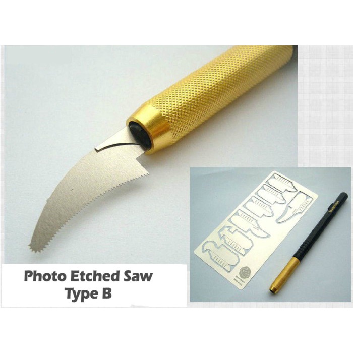 

Sale Photo Etched Modelling Saw Set - Type B (Thickness 0.1Mm)
