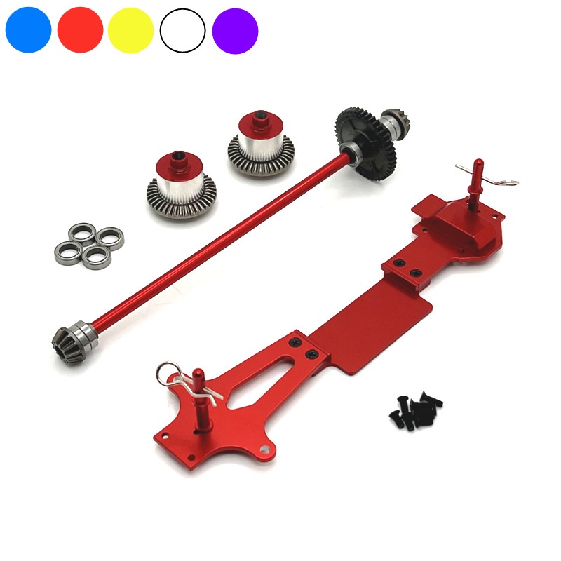 KYOMA Wltoys 144001 144010 144016 144018 RIaarIo Metal Second Floor Board Differential Central Drive