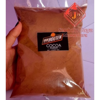 

Bubuk coklat Van HOUTEN 1 kg / COCOA POWDER coklat Bubuk java dark 1kg