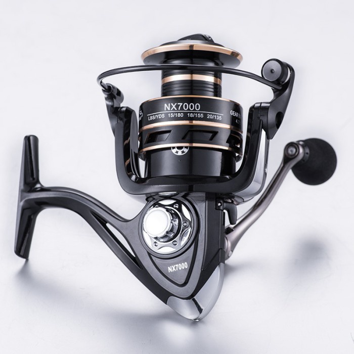 TERMURAH Gold Sharking NX2000 // NX6000 Series Metal Reel Pancing Fishing Reel