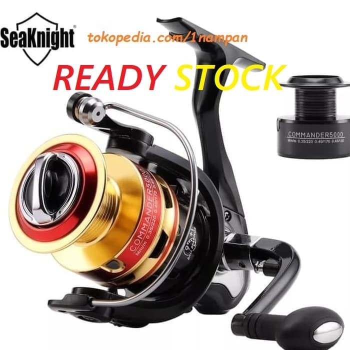 SALE Reel Pancing SeaKnight COMMANDER 2000 Gear Ratio 5.2:1 Max 7.5Kg 10BB