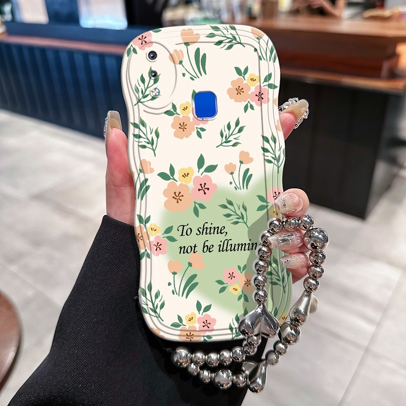Casing Hp Untuk VIVO Y91 Y91i Y93 Y95 Y91C Y1s Y90 Y81 Y81i Y83 Case Casing HP Kesing motif bunga So