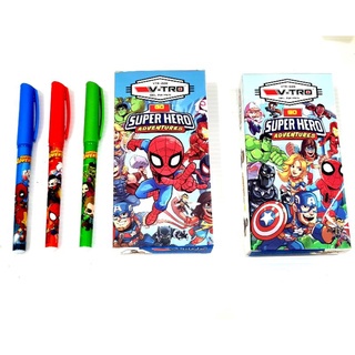 

Gel Pen Super Hero Avanger Isi 12 PCS