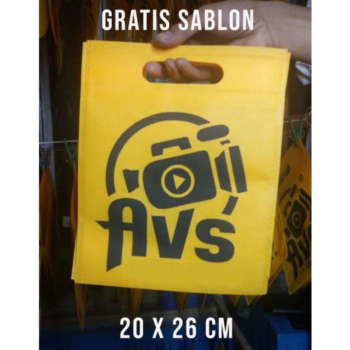 

Flashshow Tas Spunbond Oval 20x25 goodie bag mini