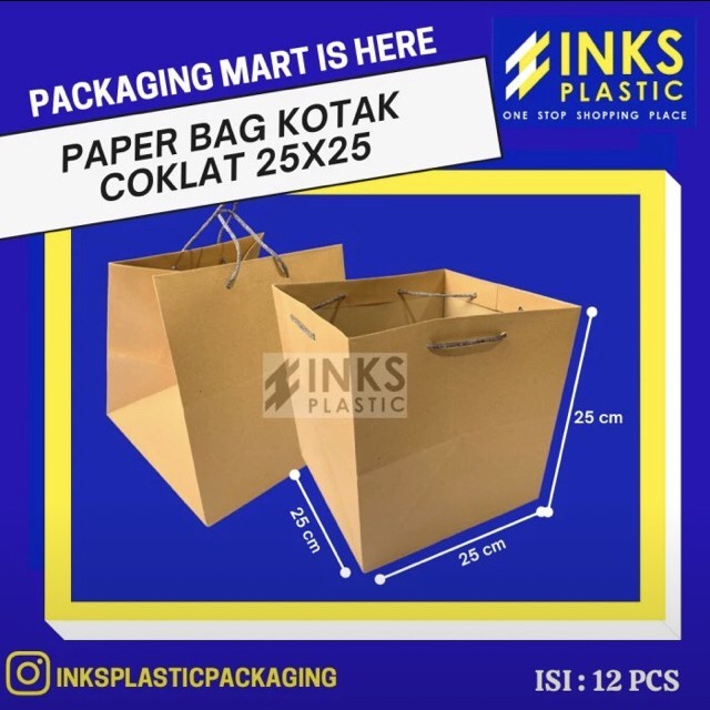 

Flashshow PAPER BAG KOTAK NO.25 ( 12 PCS )
