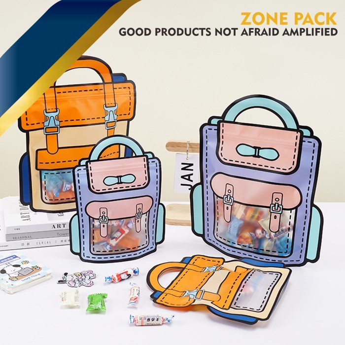 

Flashshow Tas Ziplock Snack Tas Plastik Souvenir Ziplock Plastik Bingkisan Ultah Model Tas Pita