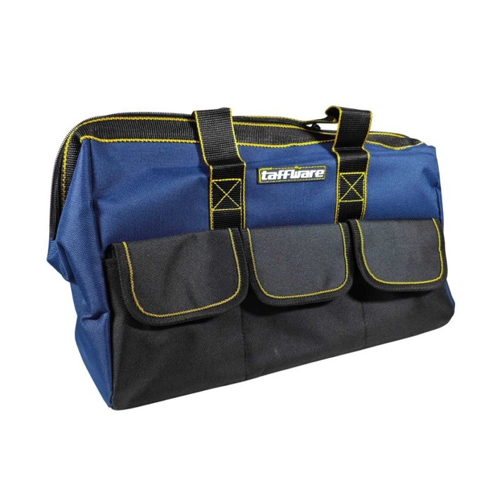 Tool Bag Besar 13 16 18 Inch Taffware A03403 Tas Perkakas Multifungsi Toolkit Storage Waterproof