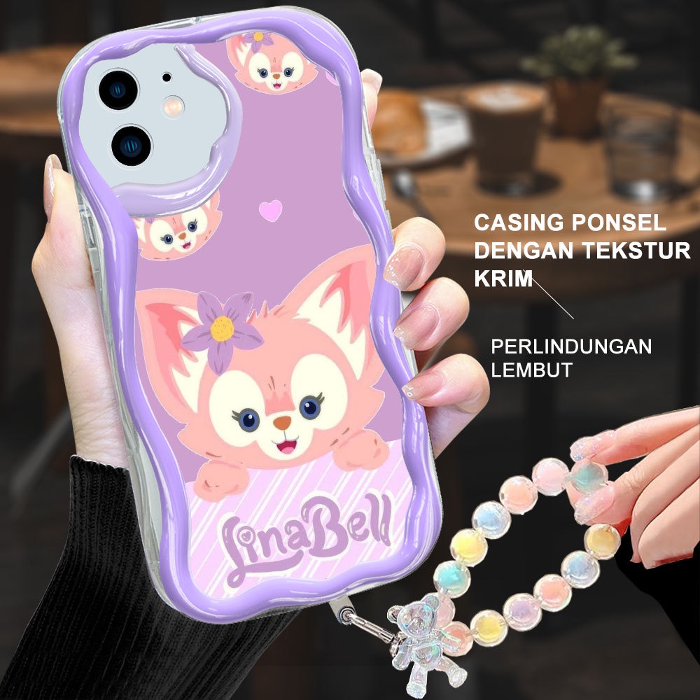 Duang Apple iPhone 12 13 14 15 Plus Pro Max Terbaru Casing HP Disney Duffy dan LinaBell Soft case Co