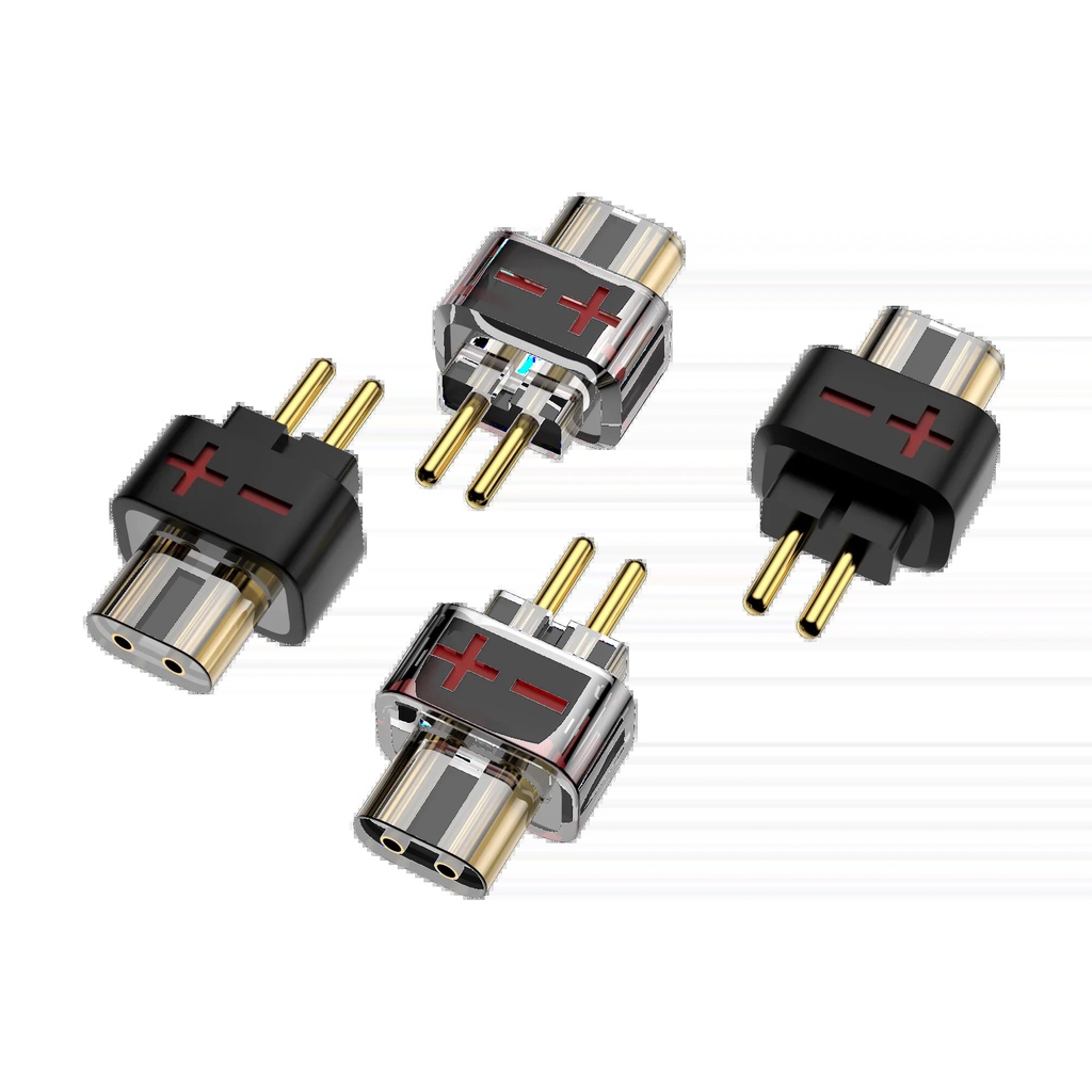 CAUD HIFI QDC Female 0.78 2 Pin Male Earphone Adapter to Earsets for SHUOER CONDUCTOR/SINGER/SOLOIST