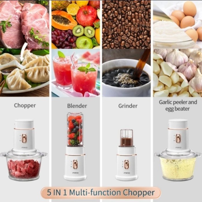 MECOO BLENDER BUMBU - MULTI BLENDER NI MECOO 5 IN 1 OPPER