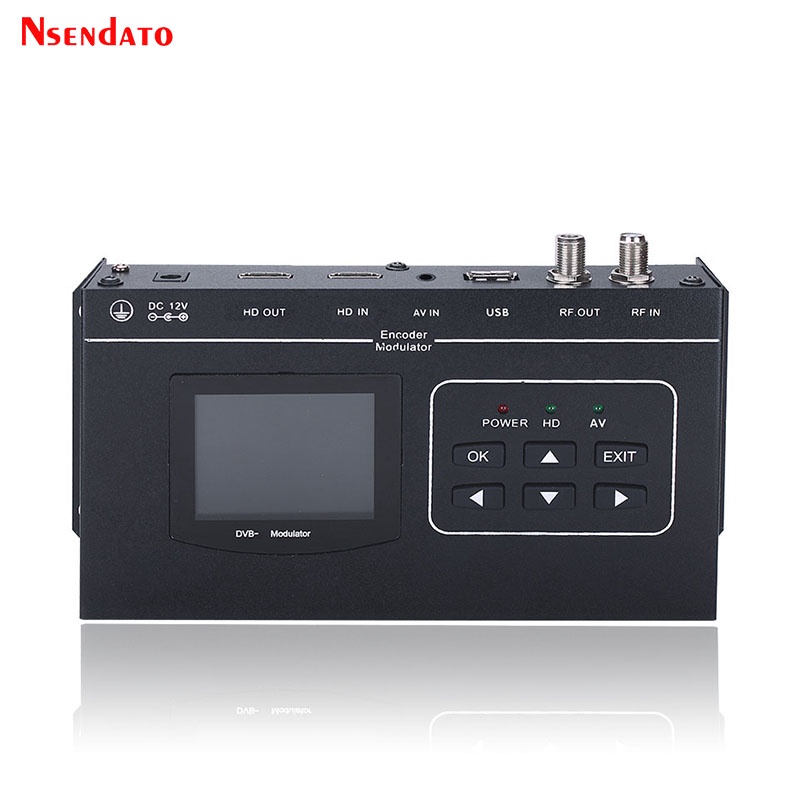 MCC 1080P RF HD Modulator HDMI DVB-T H.264 MPEG-4 Encoder modulator Digital RF TV QPSK Modulator DVB