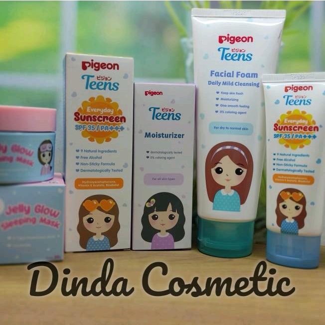 Diskon (Free Sheet Mask)Paket Skincare Pigeon/ Skincare Untuk Anak-Anak/Skincare Kulit Sensitif Cod