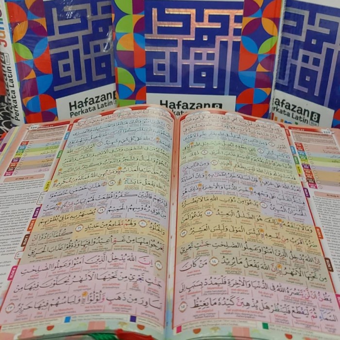 AL QURAN HAFALAN HAFAZAN JUNIOR PERKATA LATIN AL QOSBAH KODE 26