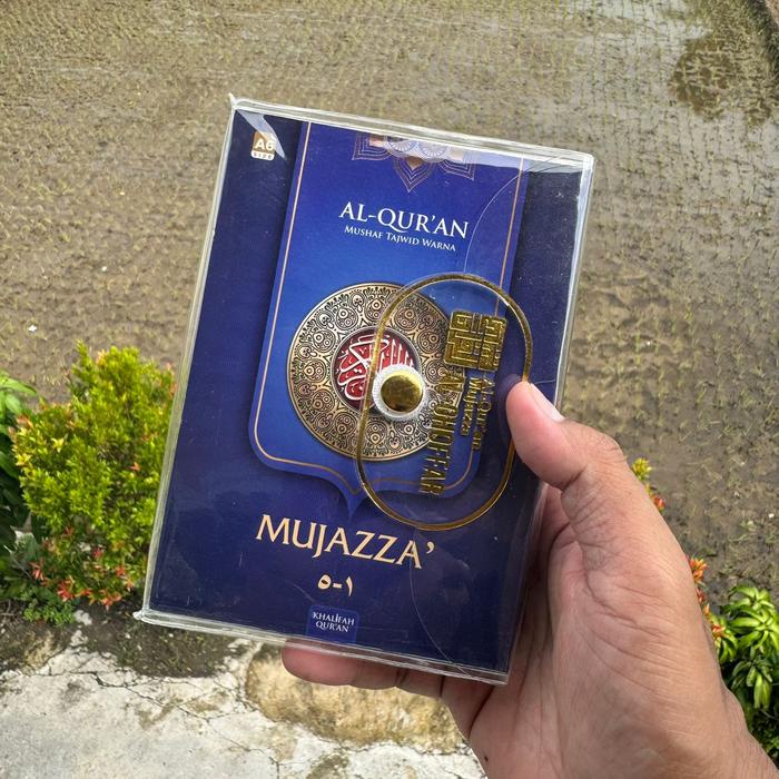 AL QURAN PER JUZ KECIL AL-GHOFFAR MUJAZZA PER 5 JUZ UKURAN A6 SAKU DILENGKAPI TAJWID WARNA KODE 1095