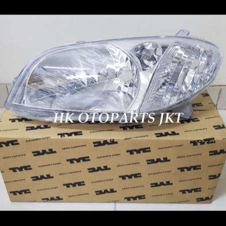 Headlamp Mika Lampu Depan Toyota Vios Gen1 Limo 2003 2004 2005 Tyc