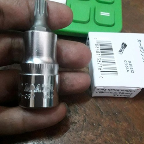 Lippro Mata Socket sock Star Bit T40 1/2 Kunci L Bintang Pendek T 40 - Bev