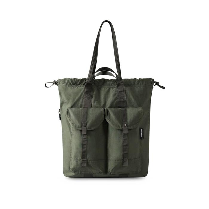 Bodypack Tame Totepack 14 Inch Tas Ransel Jinjing Kuliah Kerja Ringan Multifungsi - Olive