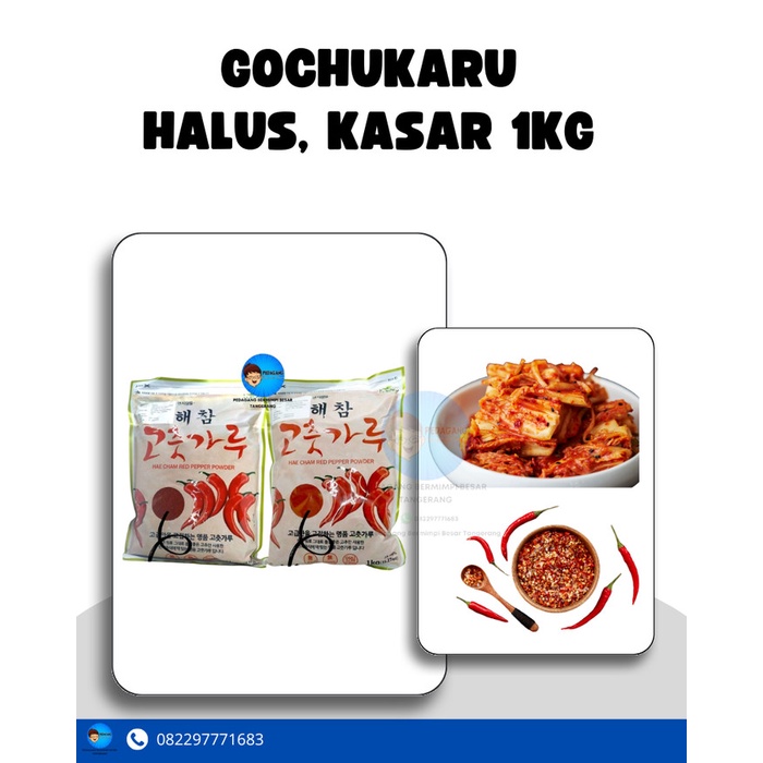 

Hae Cham Gochugaru 1Kg / Bubuk Cabai Korea / Cabe Gochukaru Import