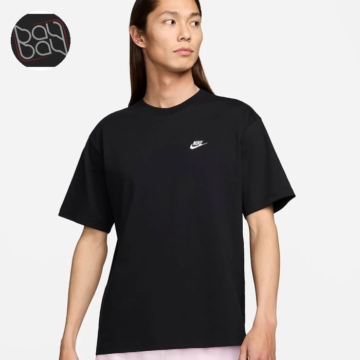 NIKE Men's Sportswear Short Sleeve T-Shirt - Black FV0376-010 Original